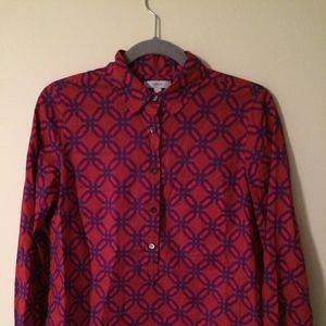 J Crew Summerweight Long Sleeve Top